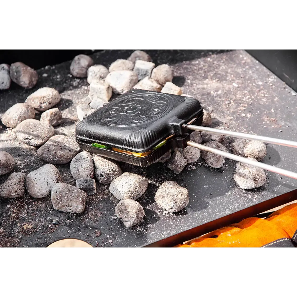 Sandwich Iron toast-jern