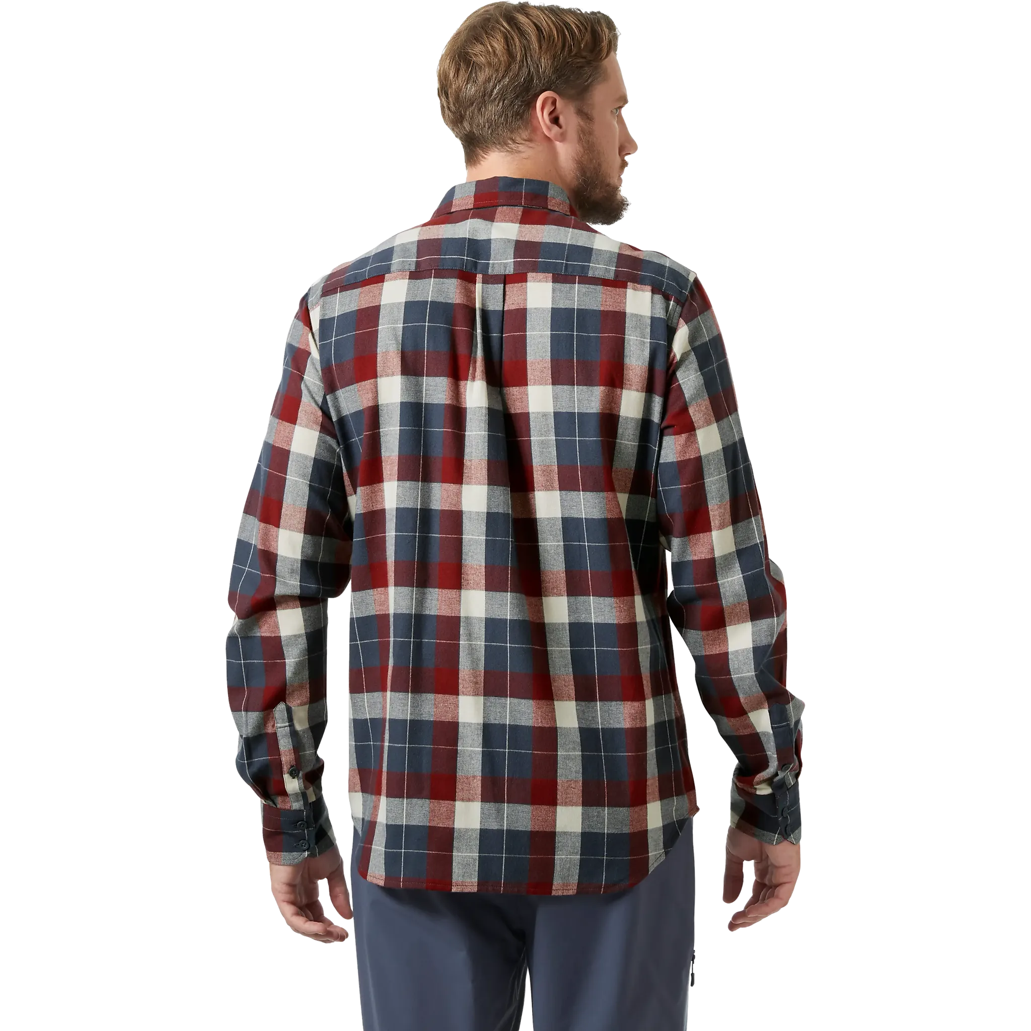 Lokka Organic Flannel LS Shirt Men herreskjorte