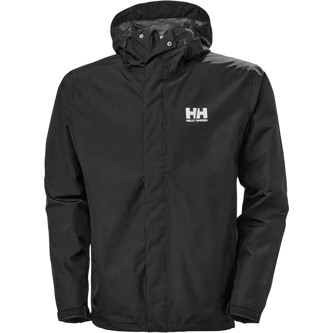 Helly Hansen Seven J Jacket Men regnjakke - Black - 2XL - Regnjakker