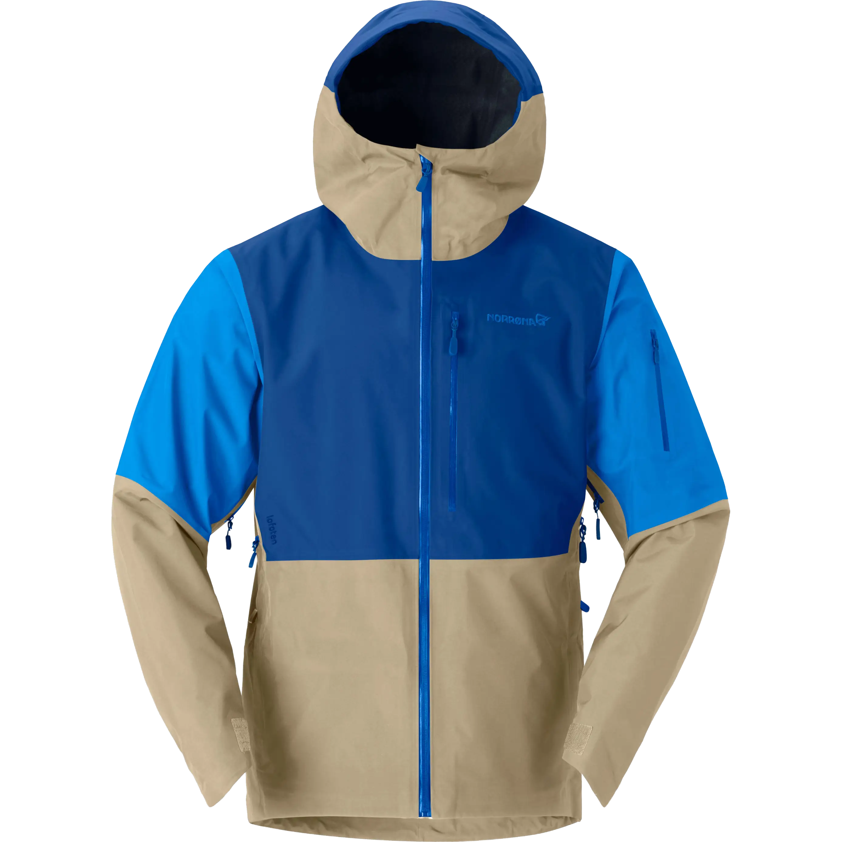 Norrøna Lofoten GTX Jacket Men - Limoges - M - Regnjakker