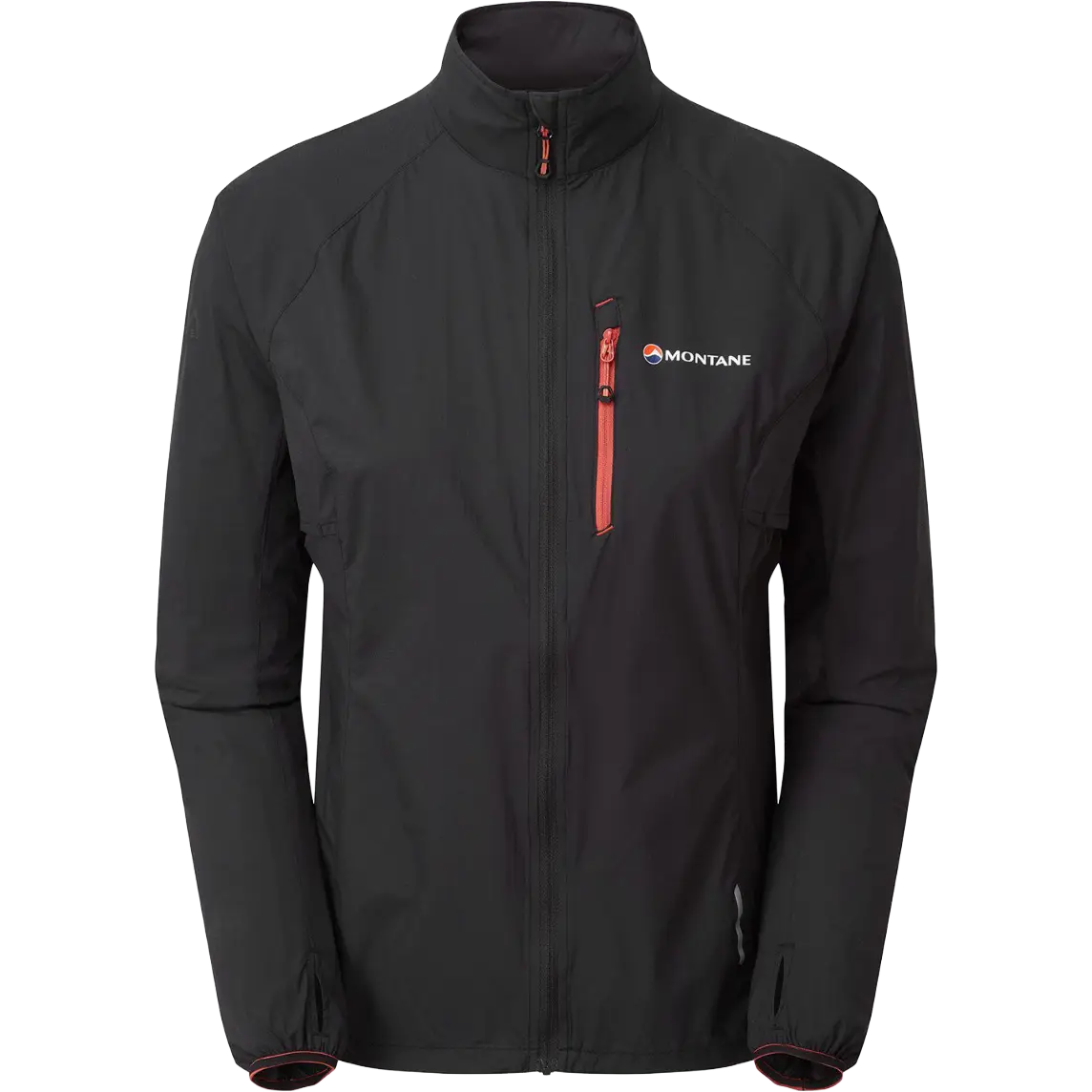 Montane Fem Featherlite Trail Jacket Women Løbejakke - Black - 36 - Sommerjakker