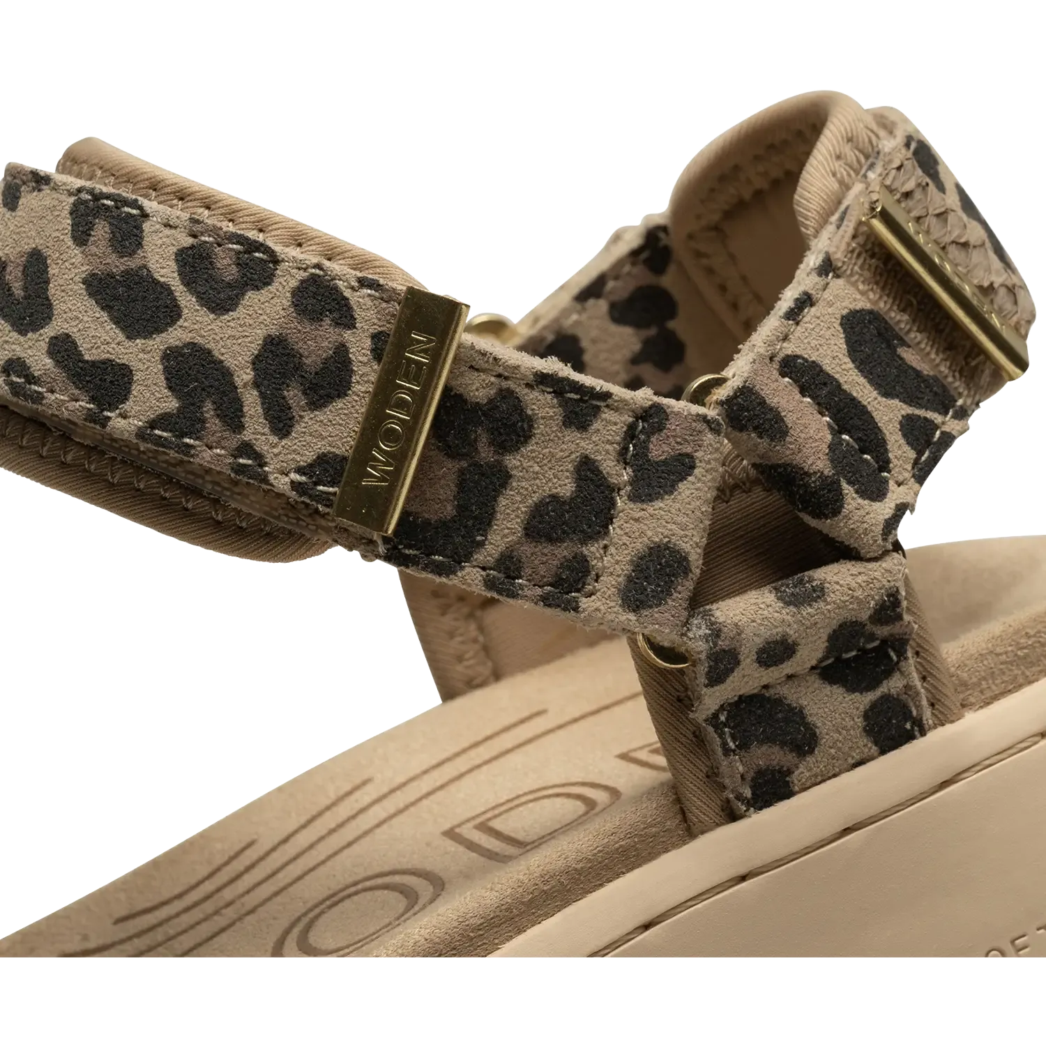 Line Suede Sandal Women