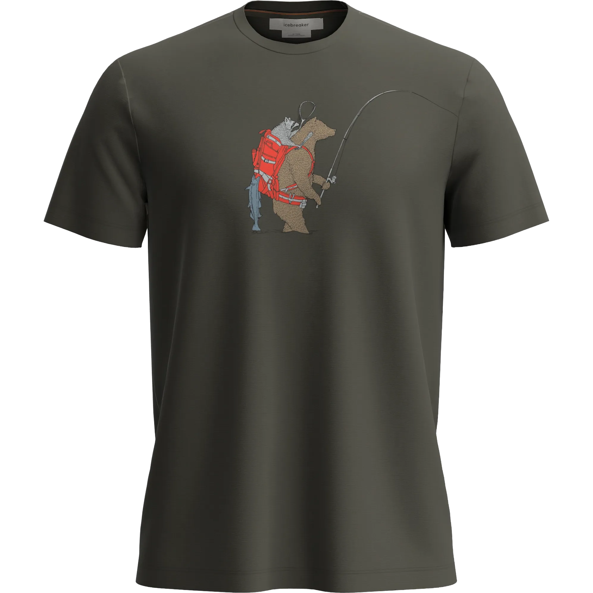 Tech Lite SS Tee Bear Catch Men
