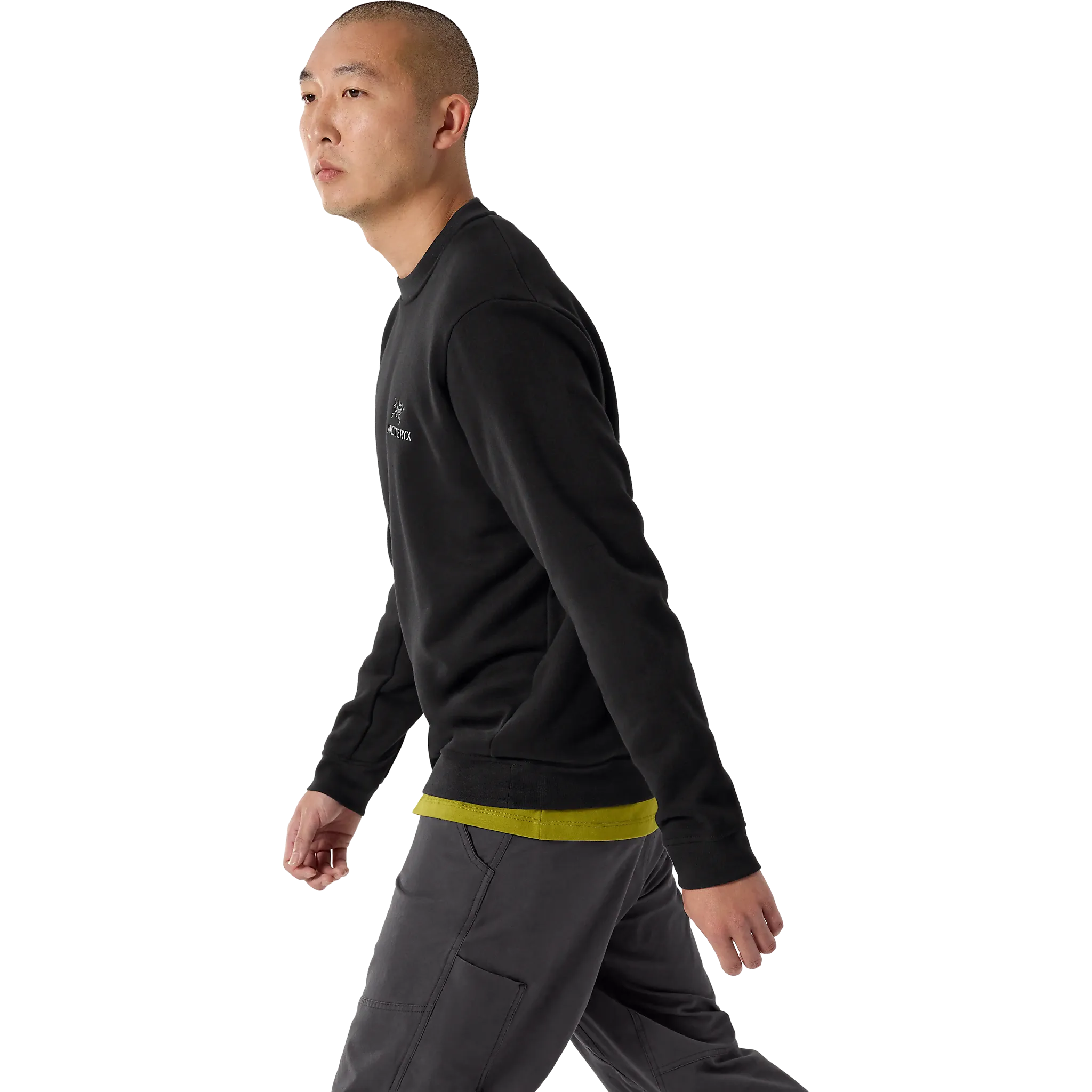 Emblem Fleece Crew Men