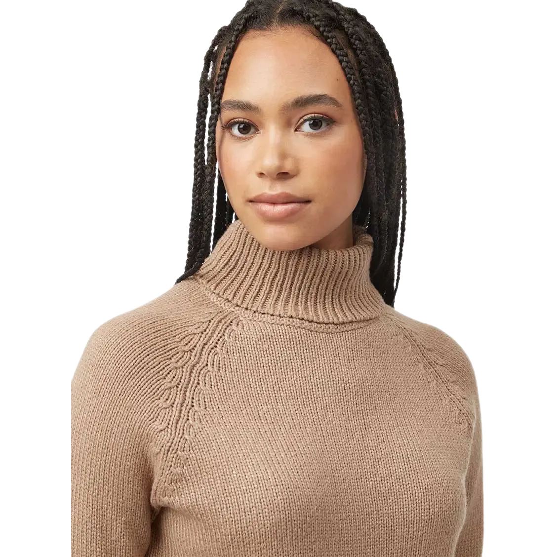 Highline Wool Turtleneck Sweater Women dametrøje
