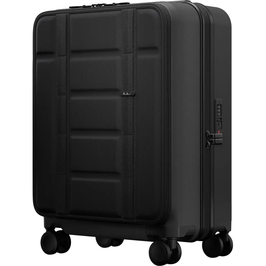 Db Journey Ramverk Front-Access Carry-On rullekuffert - Black Out - One size - Tasker