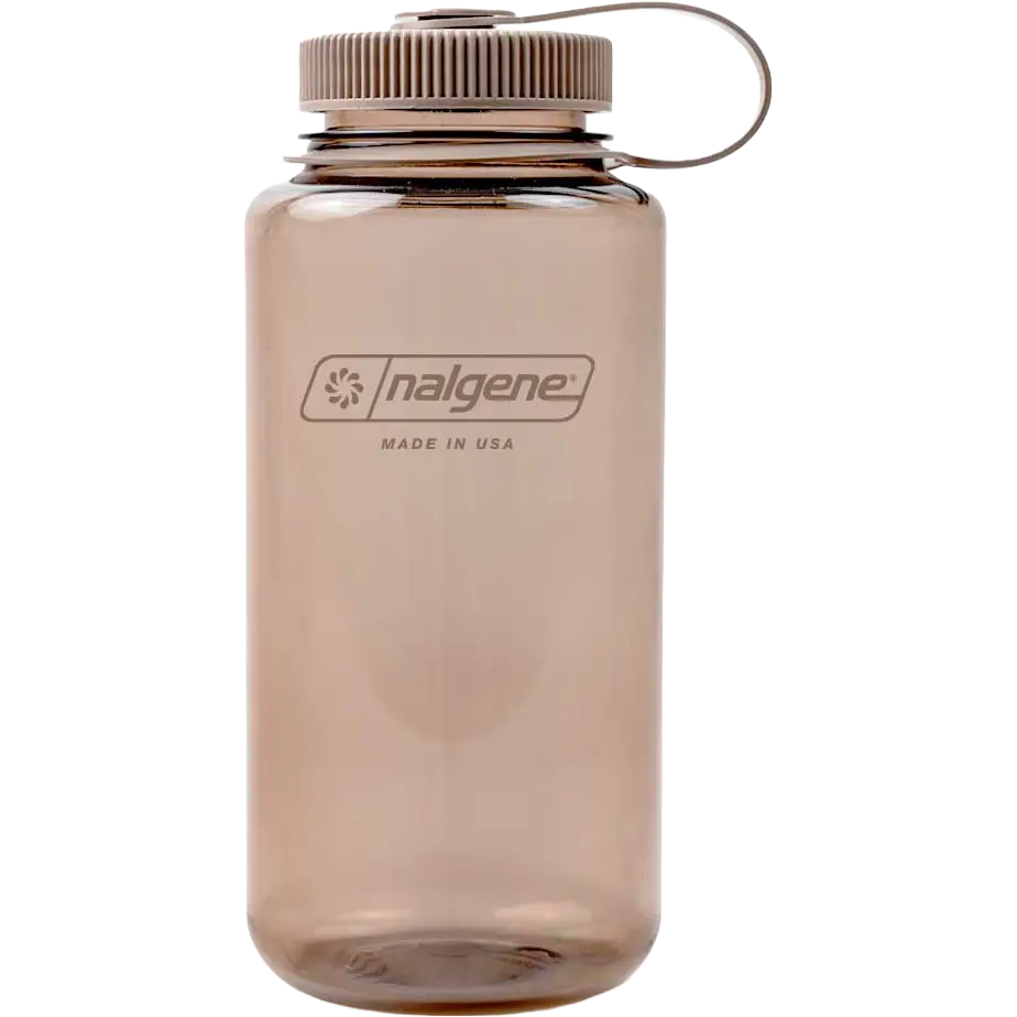 Nalgene Wide Mouth Monochrome Sustain 1000 ml vandflaske - Mocha - One size