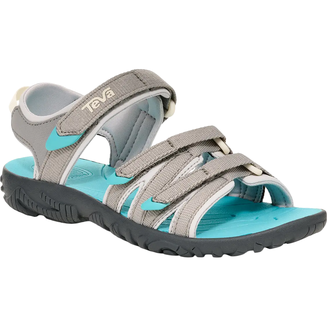 Teva Tirra Kids børnesandal - Drizzle/Bright Teal - 37 - Hverdagssandaler til børn