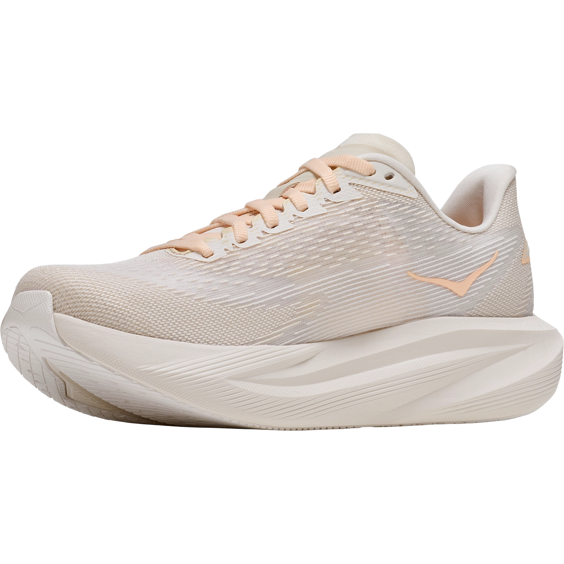 HOKA One One Mach 7 Women - Oat Milk / Alabaster - US8B / 40 - Løbesko