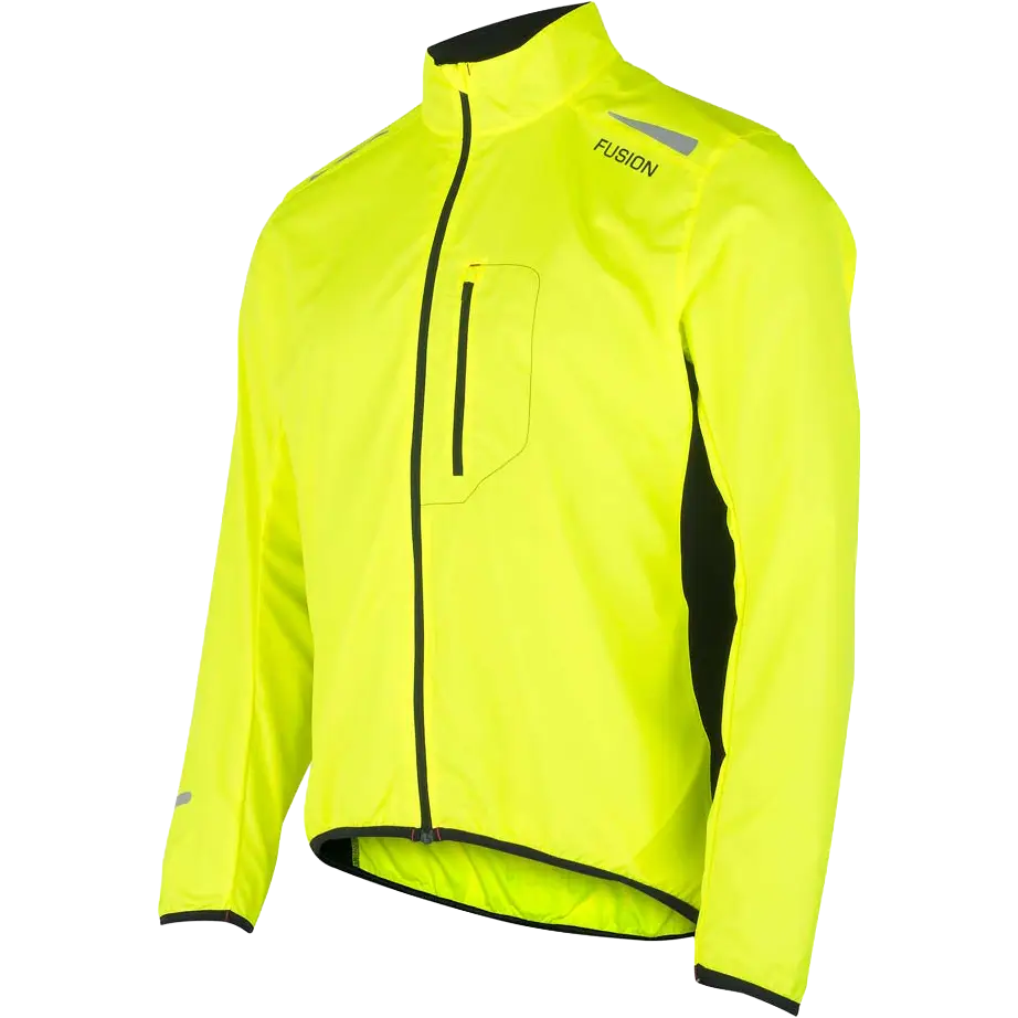 Fusion S1 Run Jacket Men Løbejakke - Gul - XXL - Løbejakker