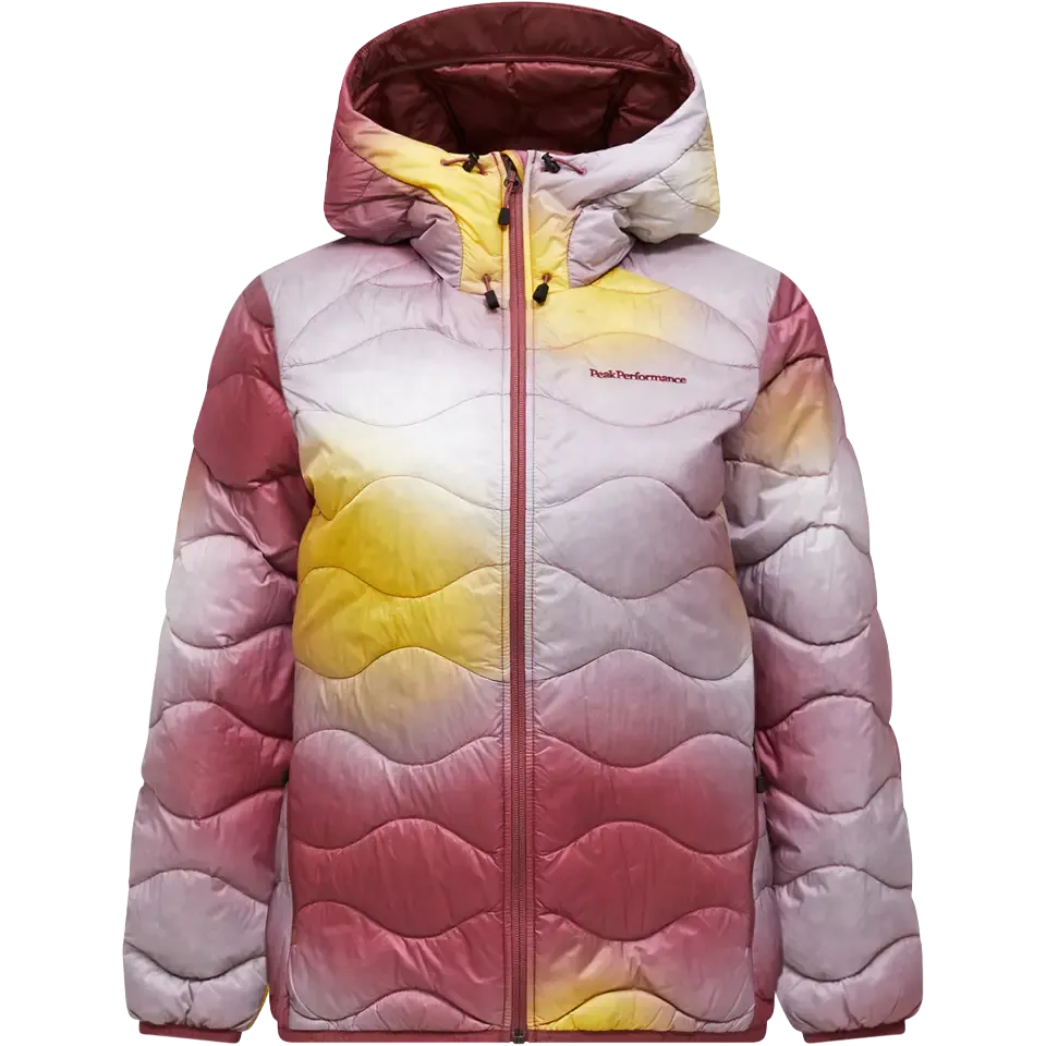 Helium Down Hood AOP Women