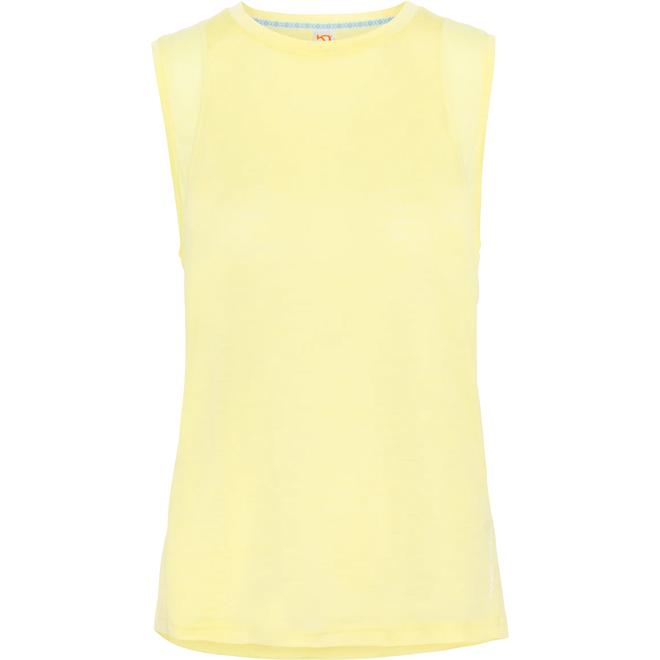 Kari Traa Embla Wool Top Women - Mellow Yellow - M - Undertrøjer