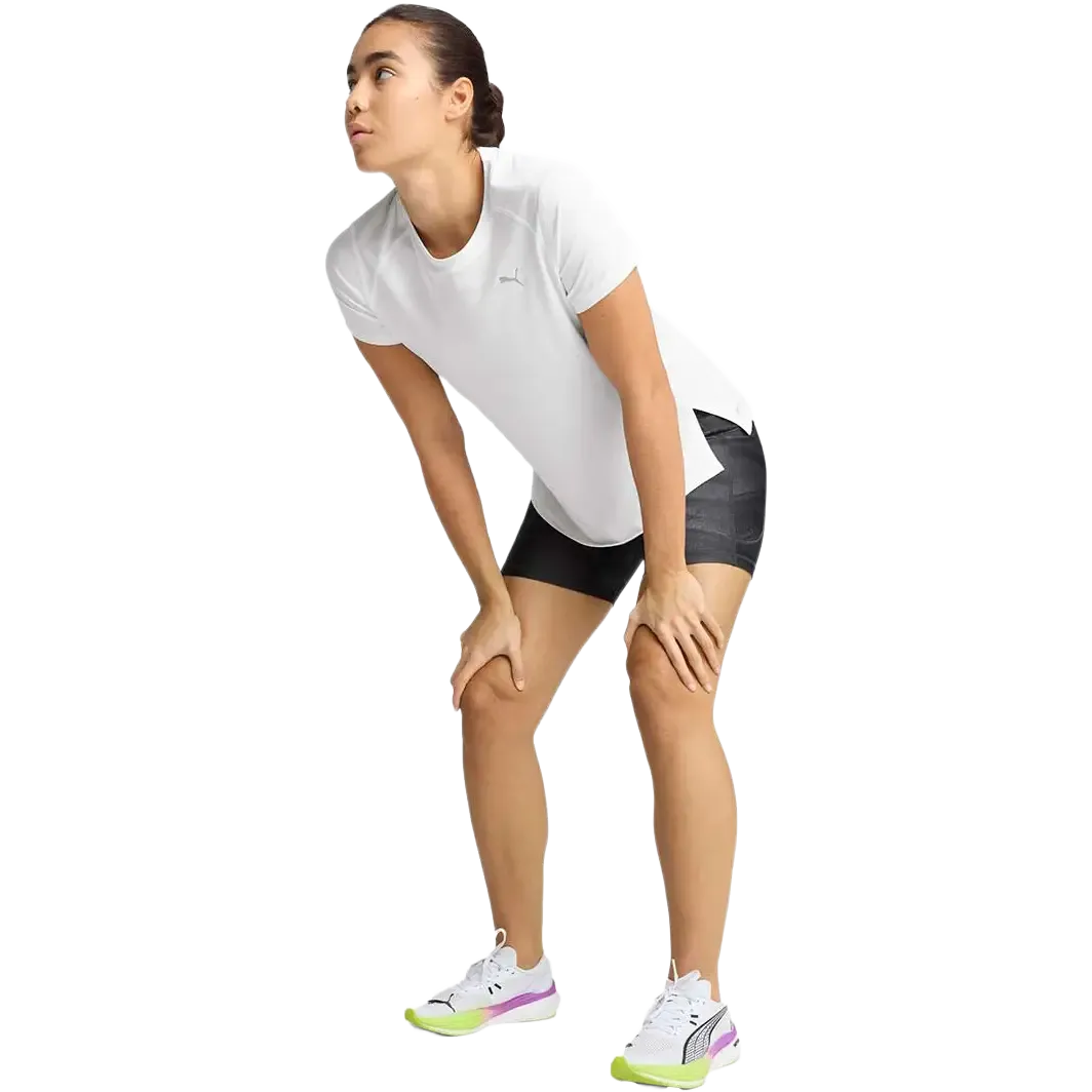 Run Graphic Mesh Tee Women