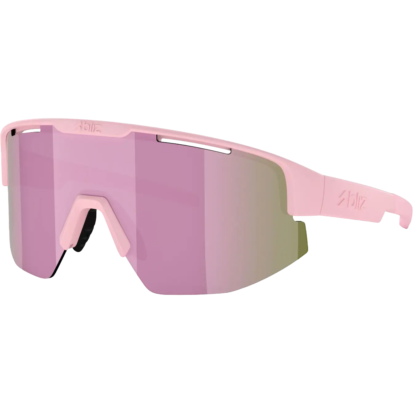 Bliz Matrix Small Unisex Sportsbriller - Powder Pink - One size - Solbriller