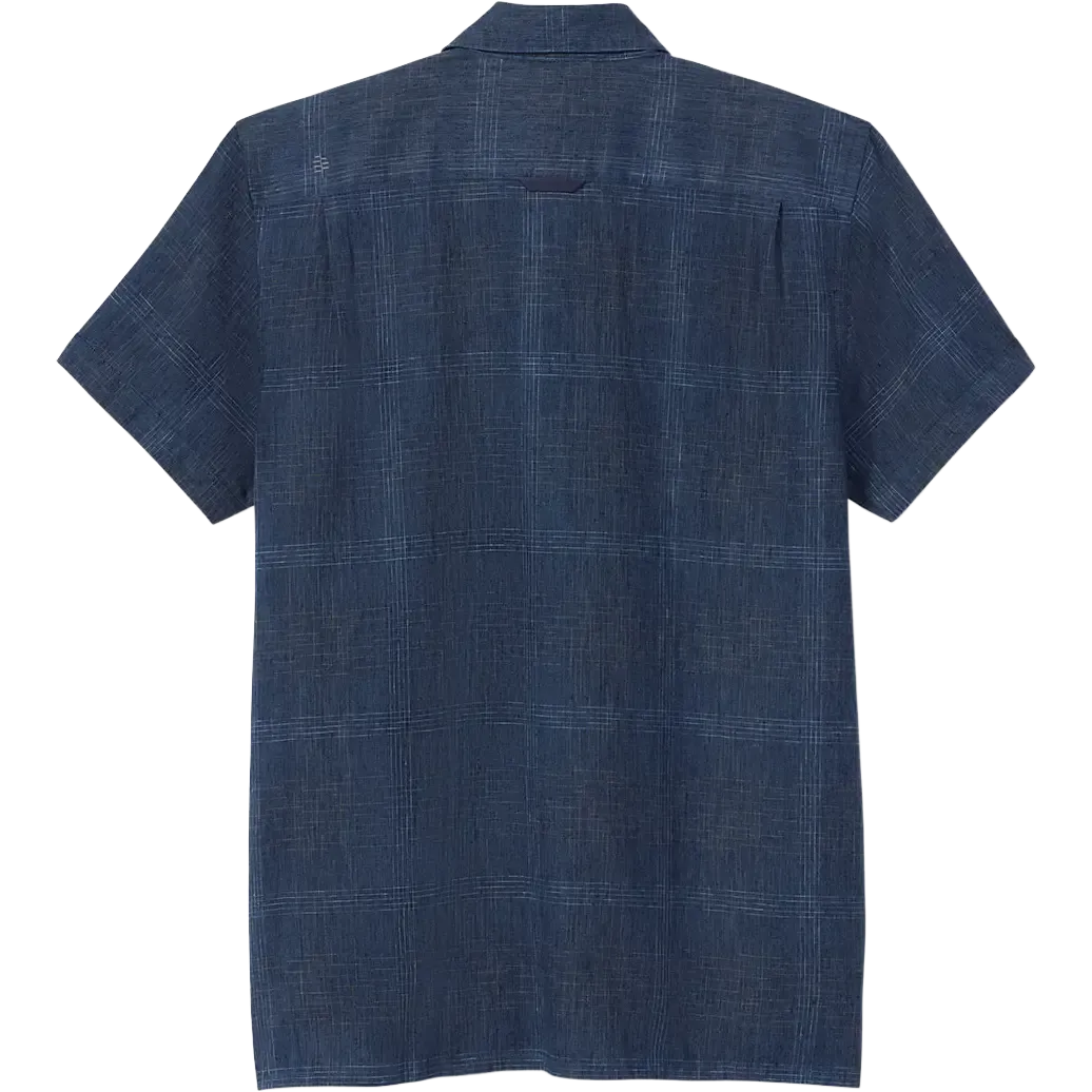 Hempline Spaced S/S Men herreskjorte