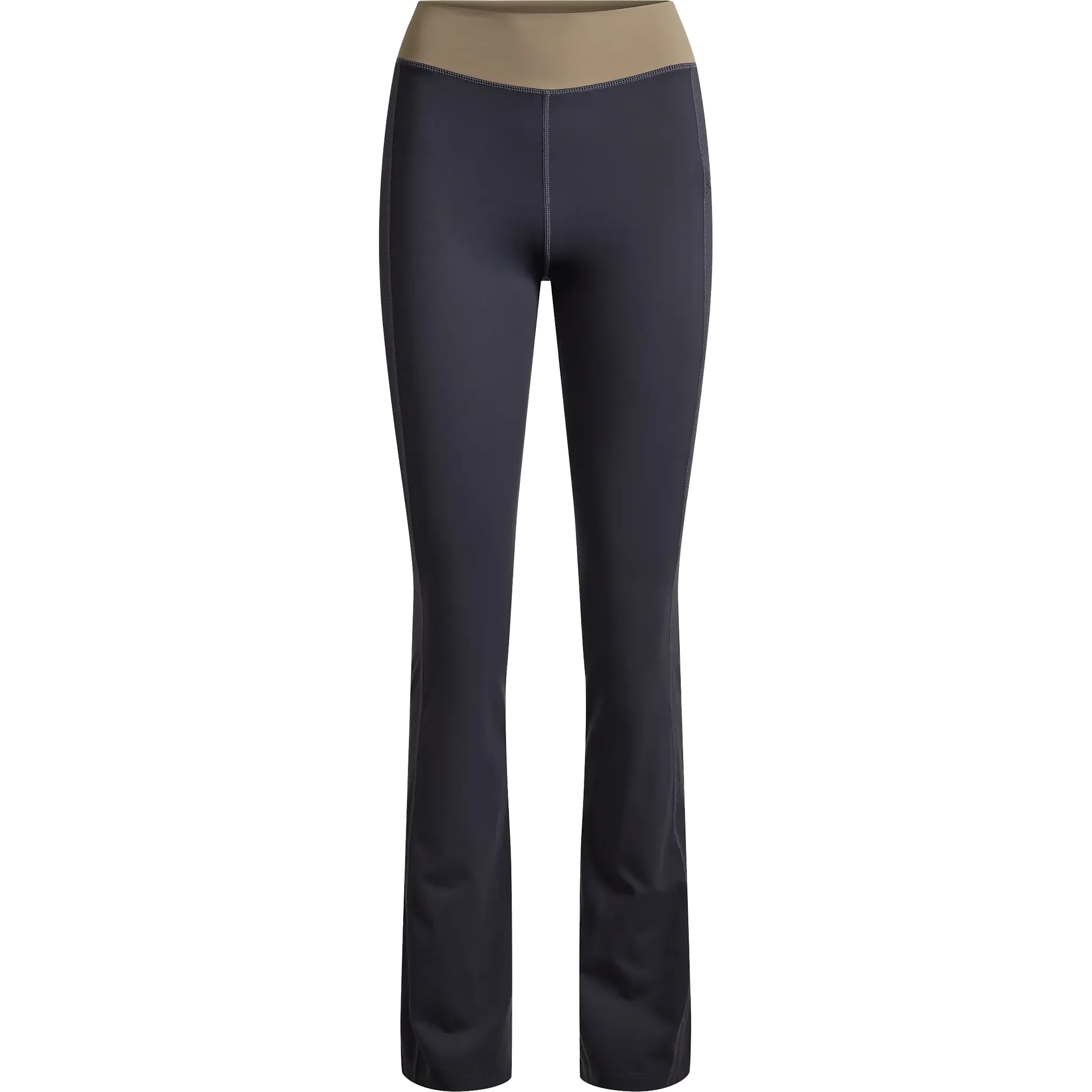 Rise High-Waist Flared Pocket Leggings W