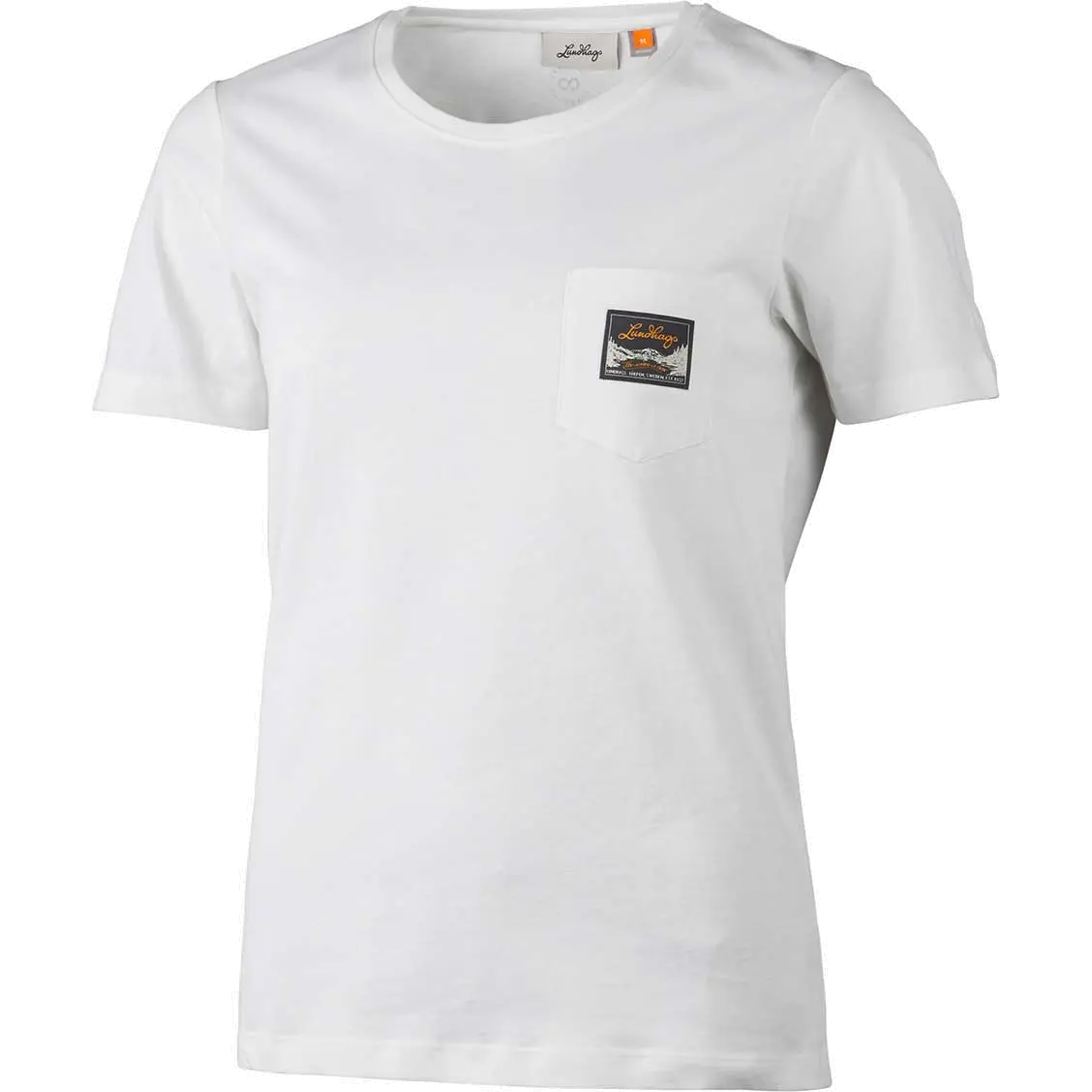 Lundhags Knak Tee Women dame-T-shirt - White - M - Kortærmet T-shirts