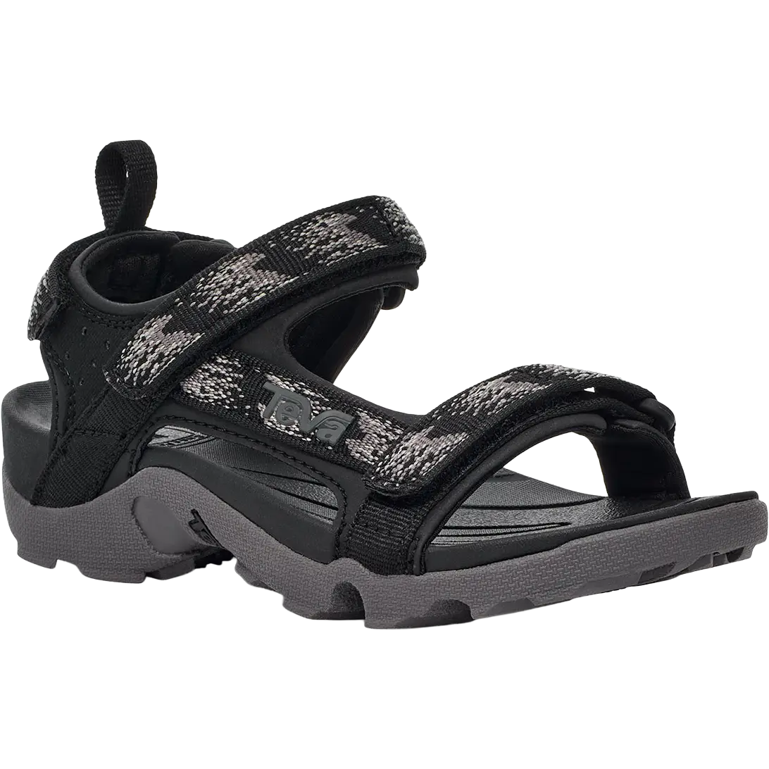 Teva Tanza Kids børnesandal - Rainfall Black/Grey - 28 - Hverdagssandaler til børn