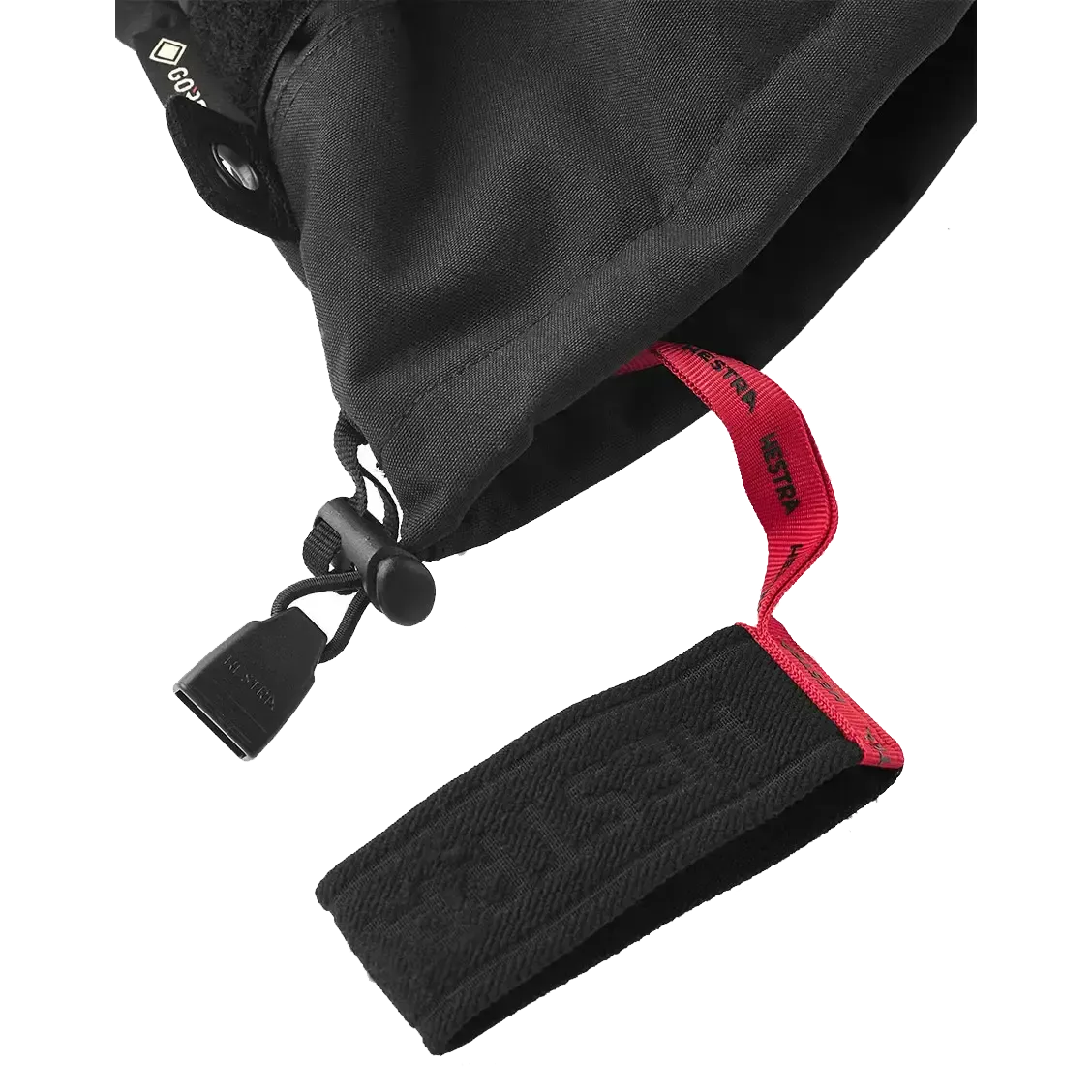 Army Leather GTX 3-Finger skidvantar