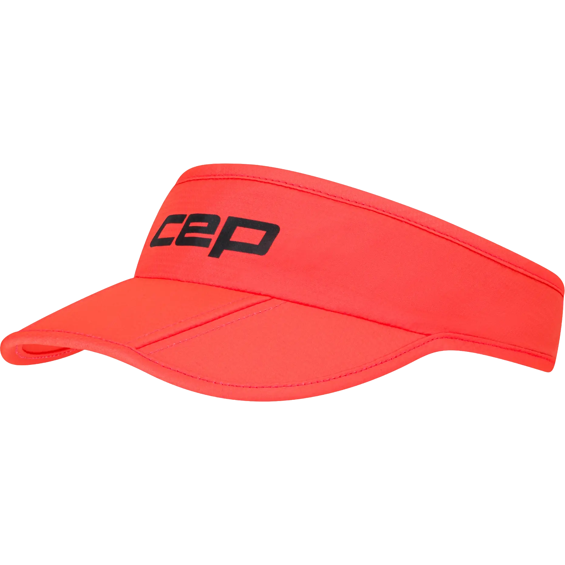 CEP Run Foldable Visor - Neon Coral - One size - Kasket