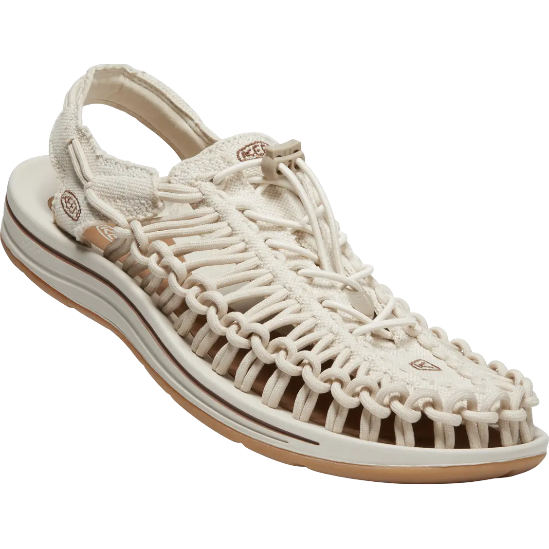 Keen Uneek Canvas Men - Natural Canvas/Birch - US8/EU40,5 - Hverdagssko
