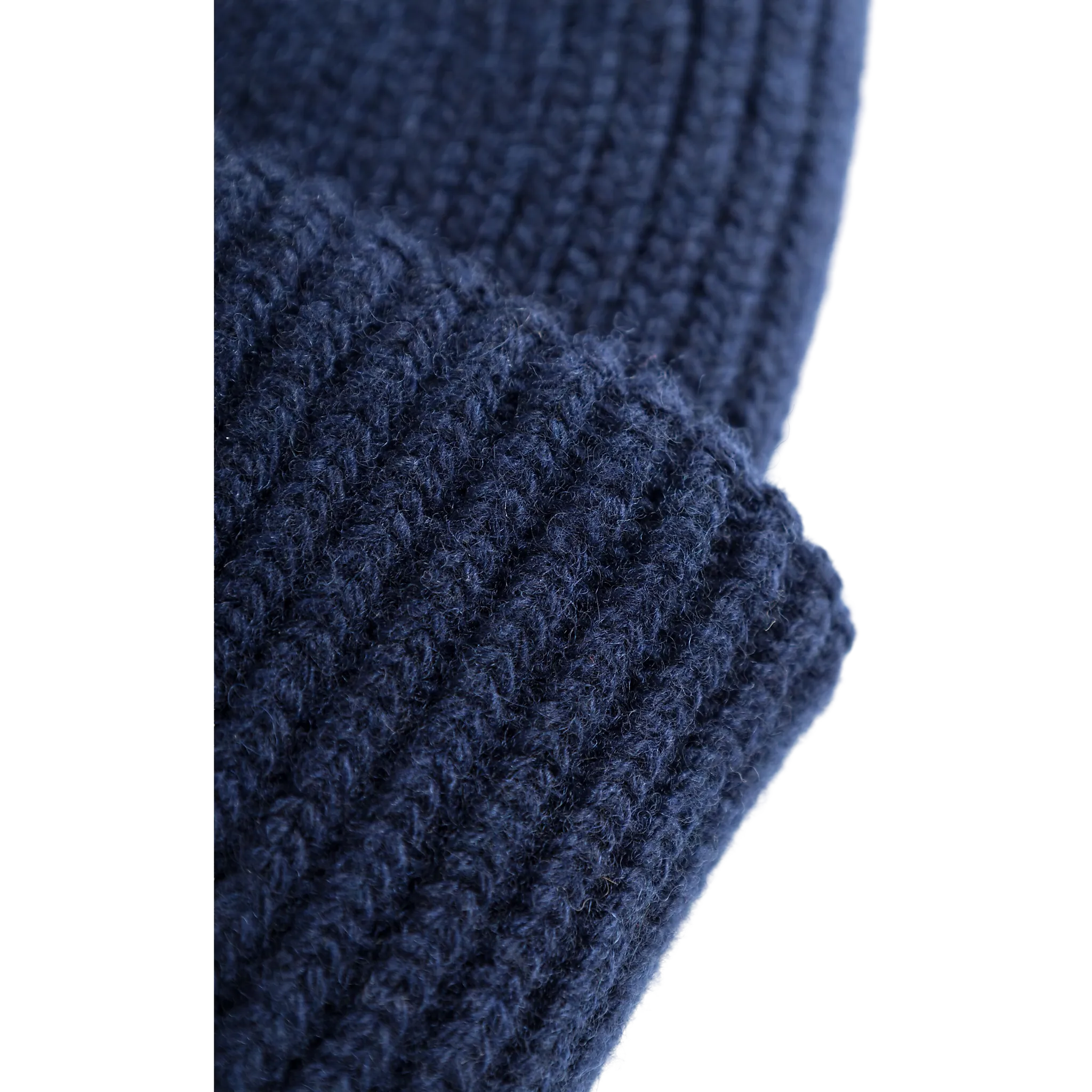 Wool Badge Beanie Women