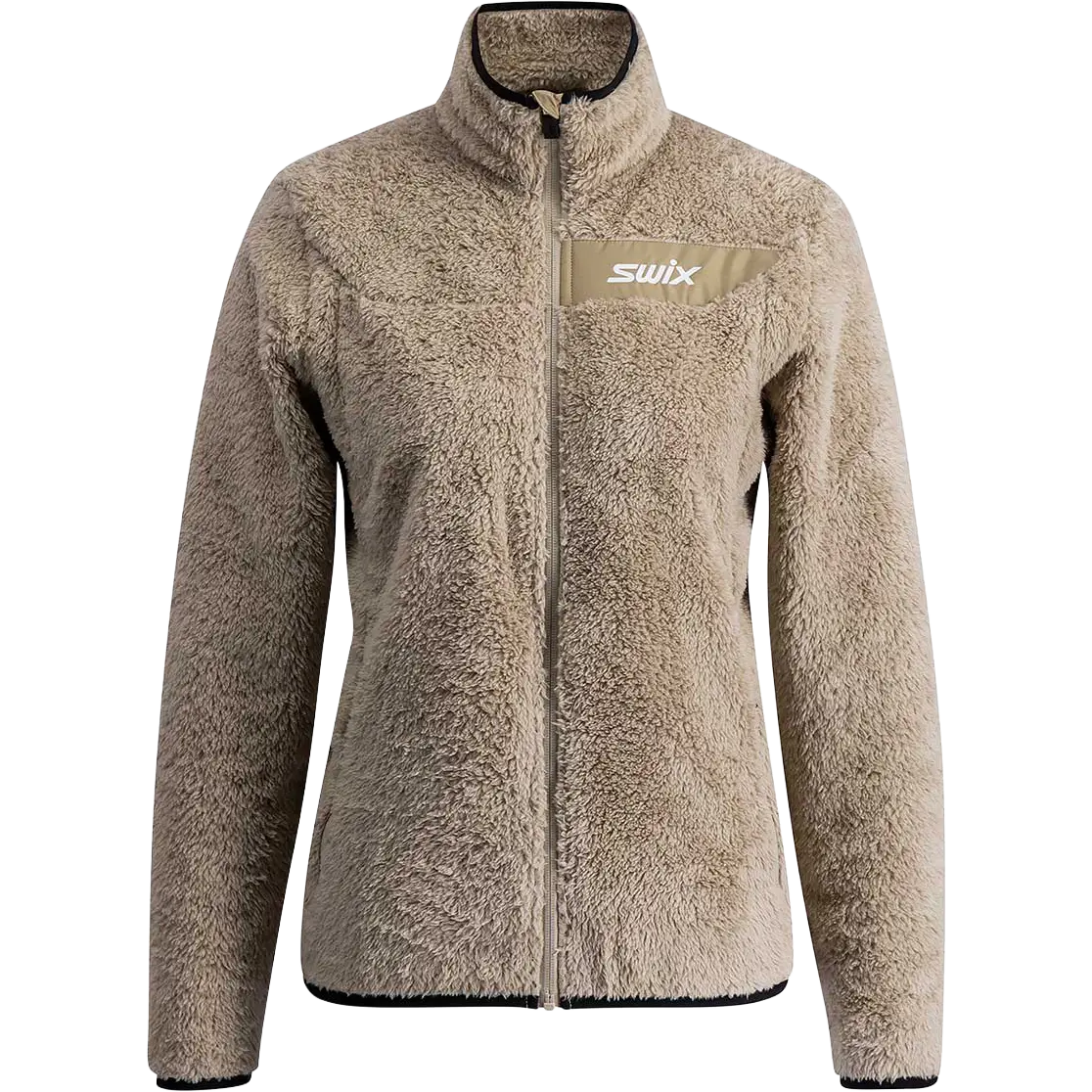 Swix Infinity Pile Midlayer Full Zip Women Fleecejakke - Dune - XS - Fleecejakker