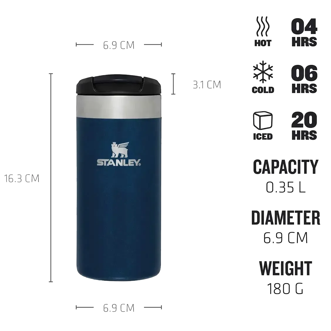 The AeroLight Transit Mug 0,35 liter termokrus