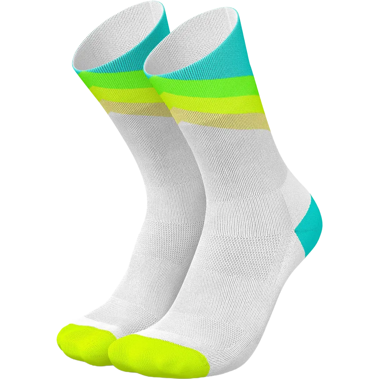 InCylence Running Grades High-Cut - Blue Canary - 35-38 - Løbestrømper