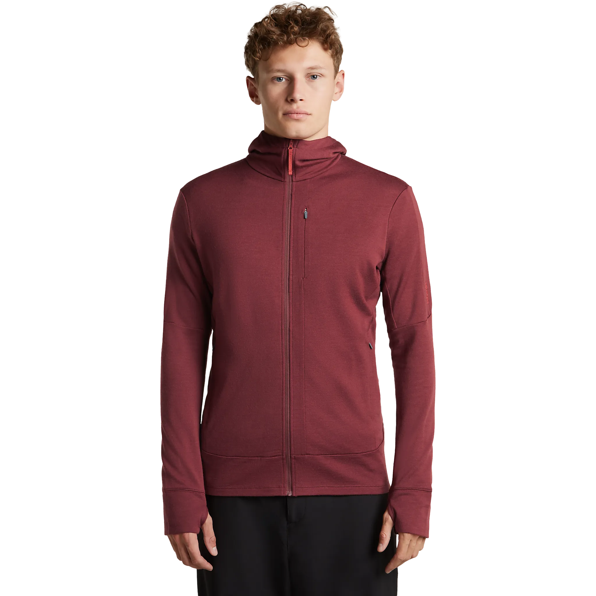 Quantum IV LS Zip Hood Men ulltröja