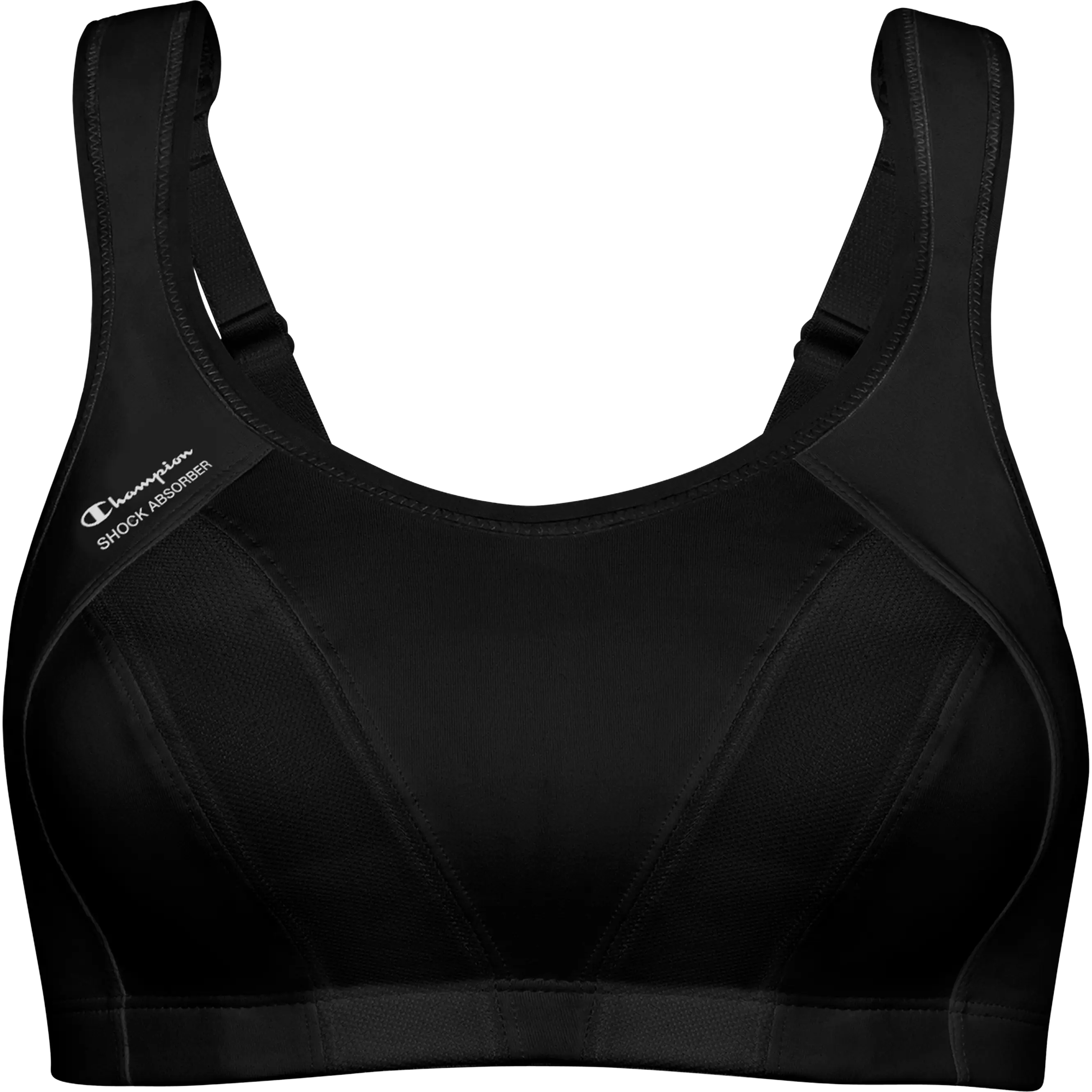 Shock Absorber Active Multisports Support Bra - Black - 70/A - Løbeundertøj