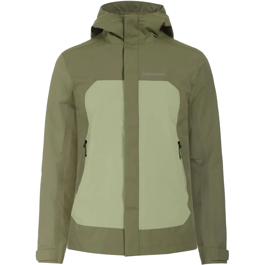Didriksons Grit Jacket 3 Men regnjakke - Deep Green - L - Regnjakker