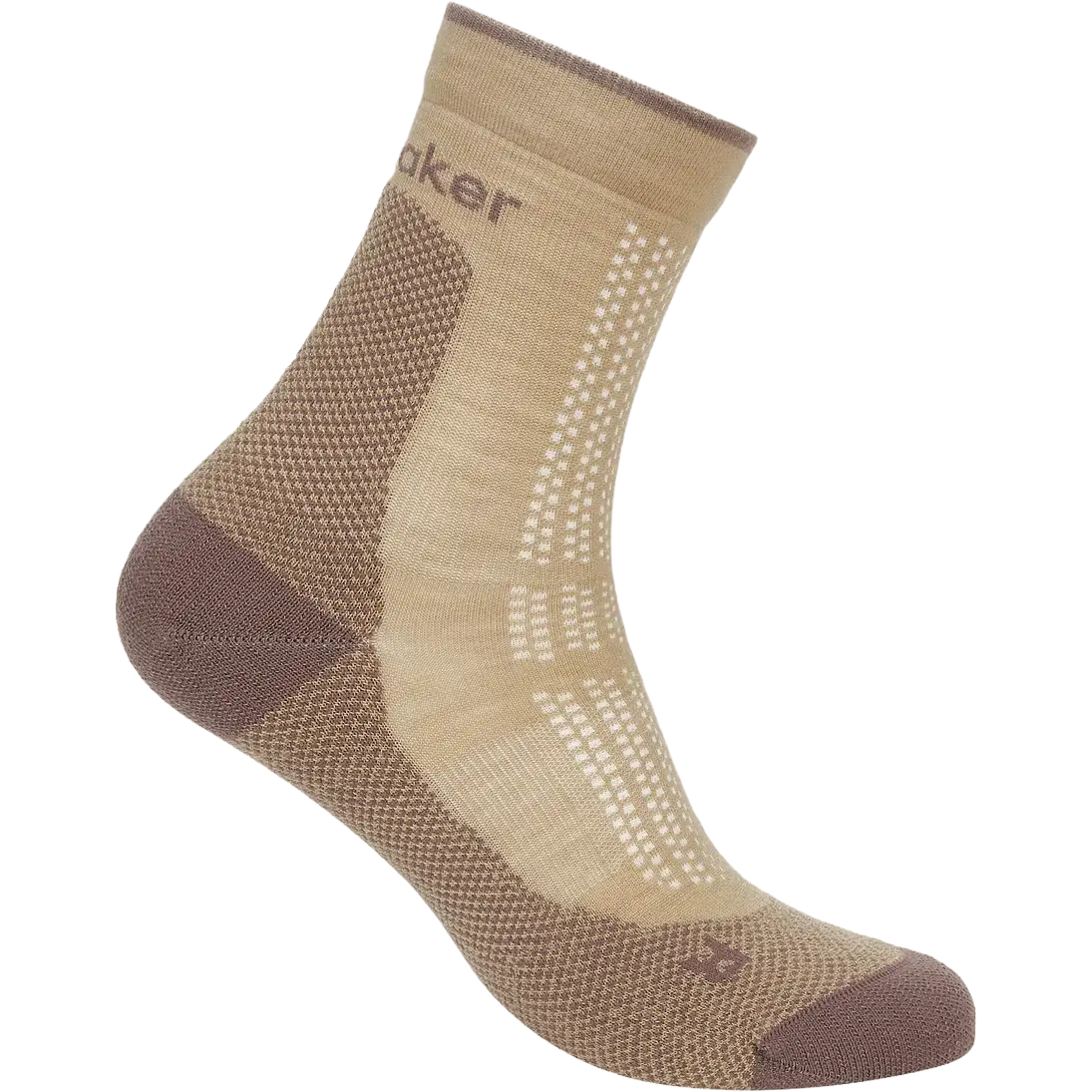 Icebreaker Hike+ Ultralight Quarter Women sokker - Pink Quartz - M/38-40 - Uldsokker