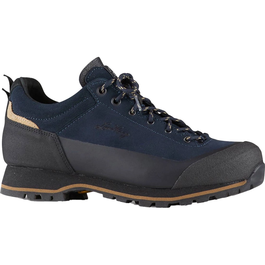 Lundhags Bjerg Low vandresko - Deep Blue - 37