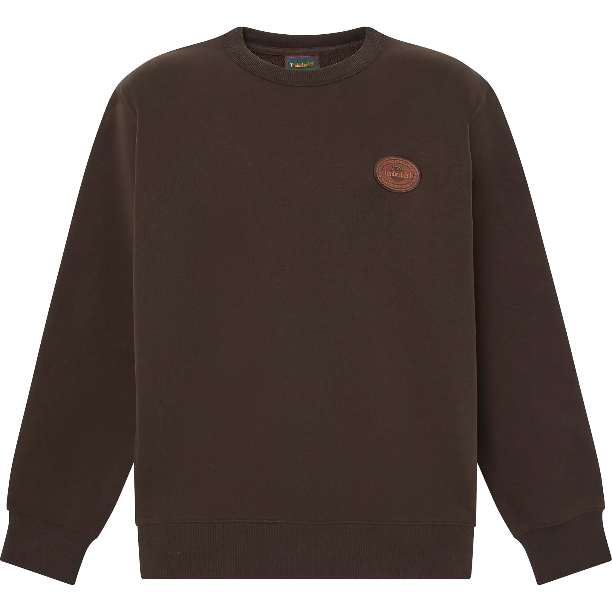 Leather Patch LB Crew Sweatshirt