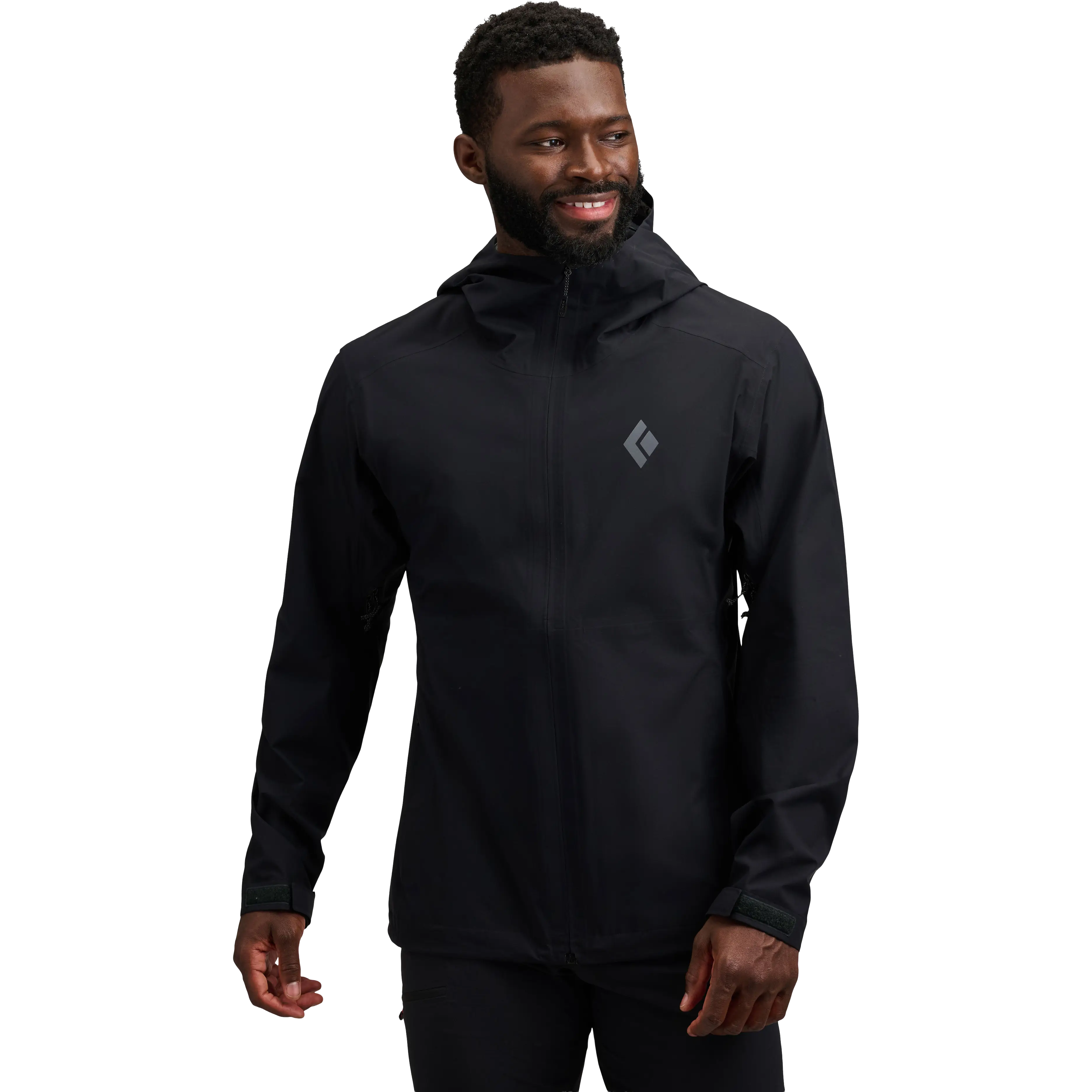 Black Diamond Strataline Stretch Shell Men - S - Regnjakker