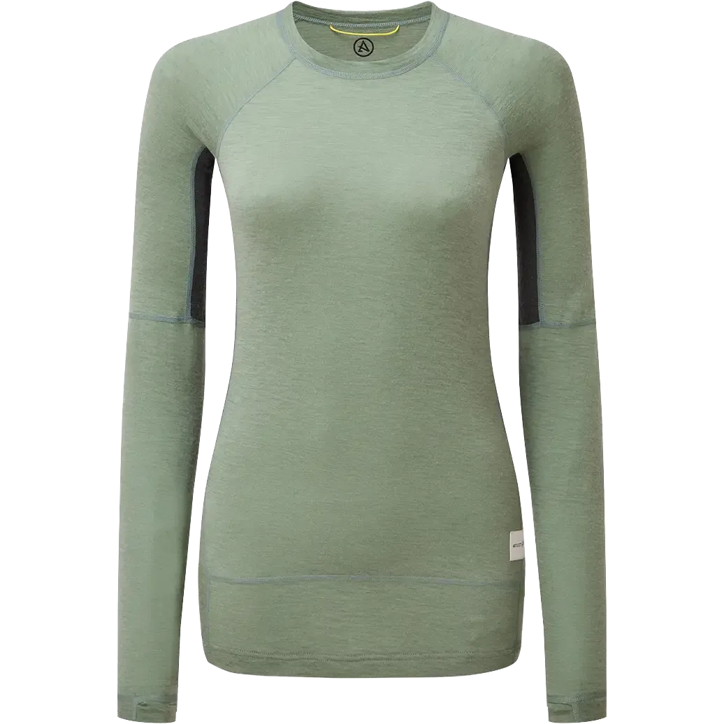 Boulder 125 Crew LS Women uldundertrøje