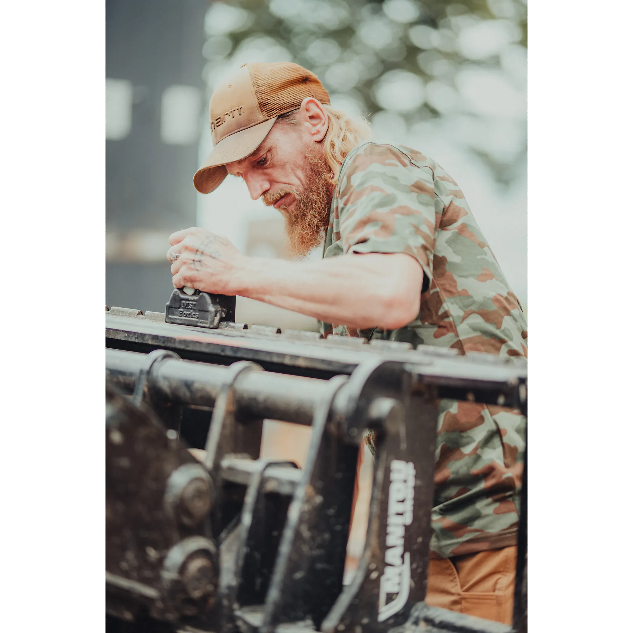 Irvine Relaxed Camo T-shirt Men