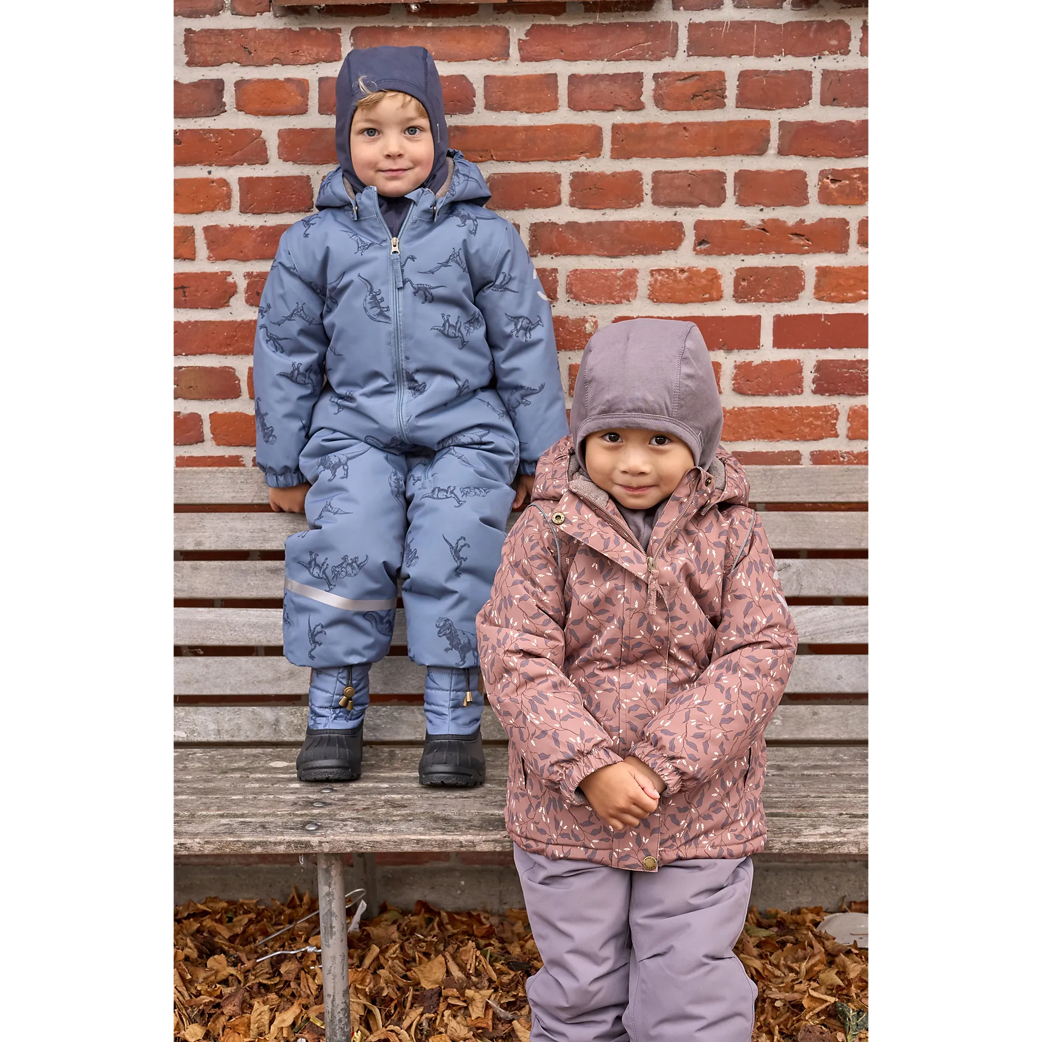 Winter Jacket Waist AOP Kids børnejakke