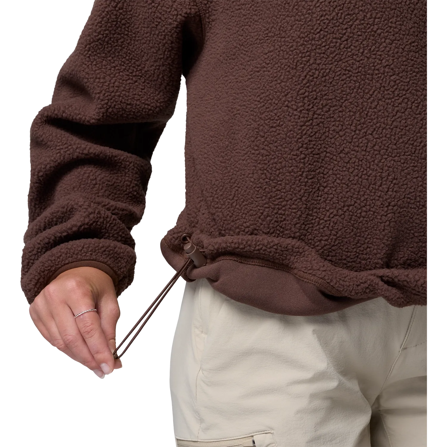 Helvetia II Cropped Half Snap Fleece Wom