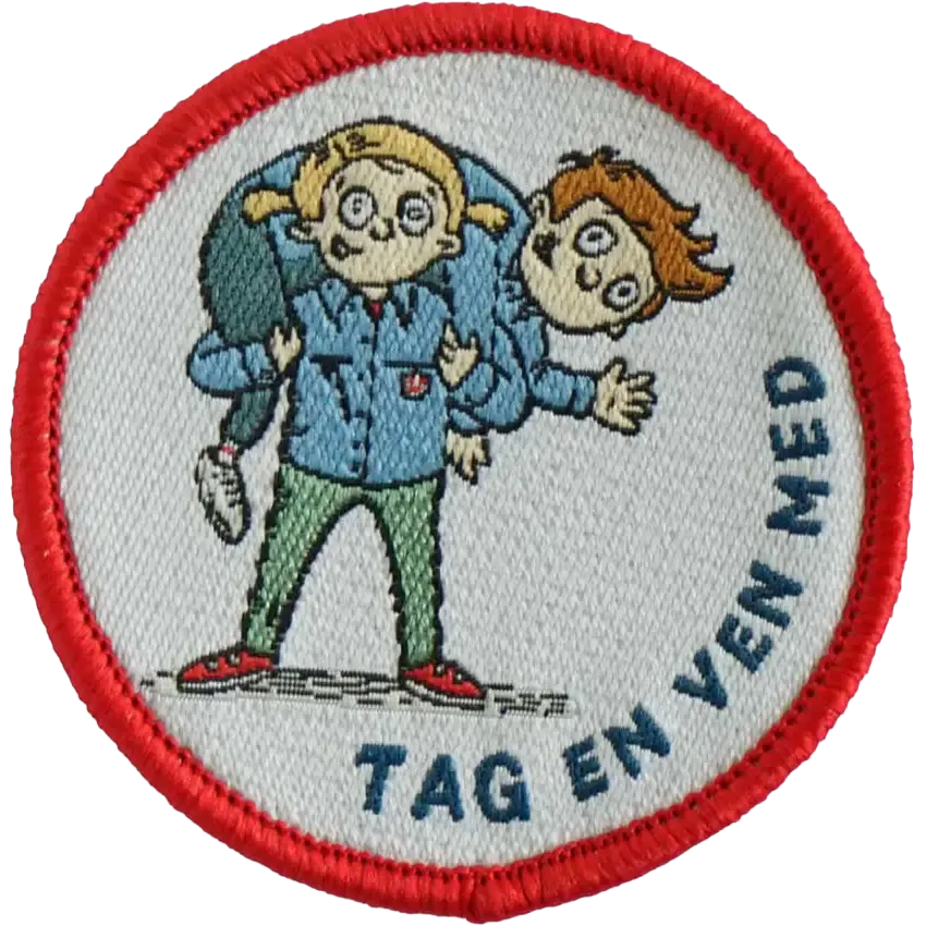 Tag en ven med-mærket 10-pak