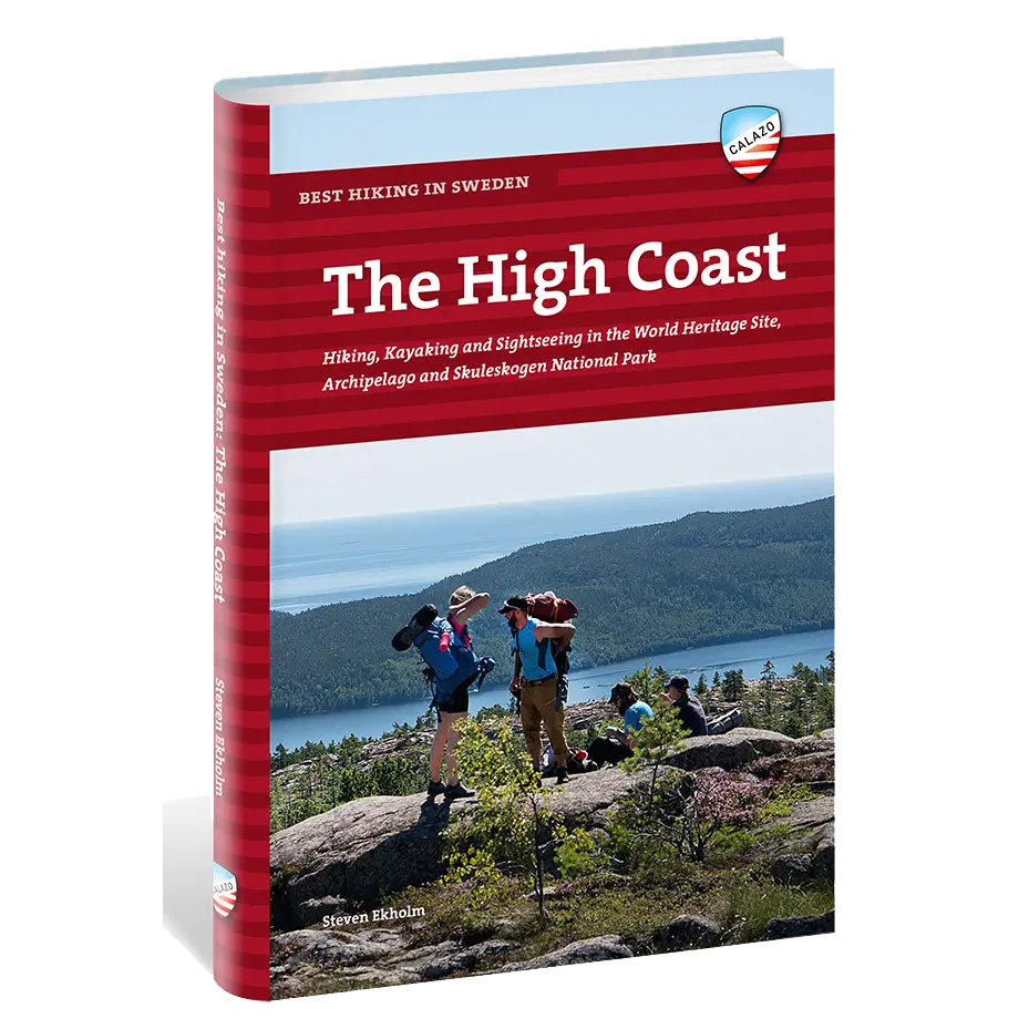 Calazo Best Hiking in Sweeden: The High Coast - Blå;Grøn;Rød - One size - Bøger