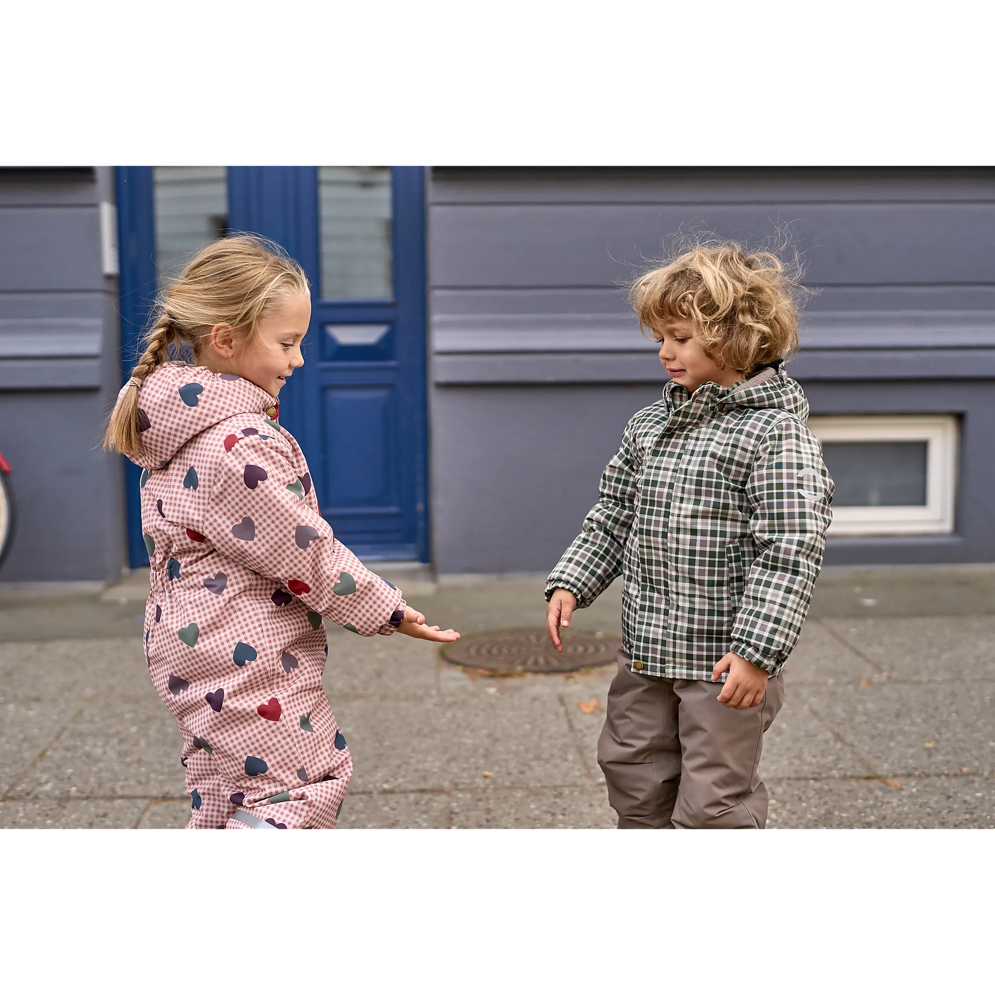 Winter Jacket Solid Kids børnejakke