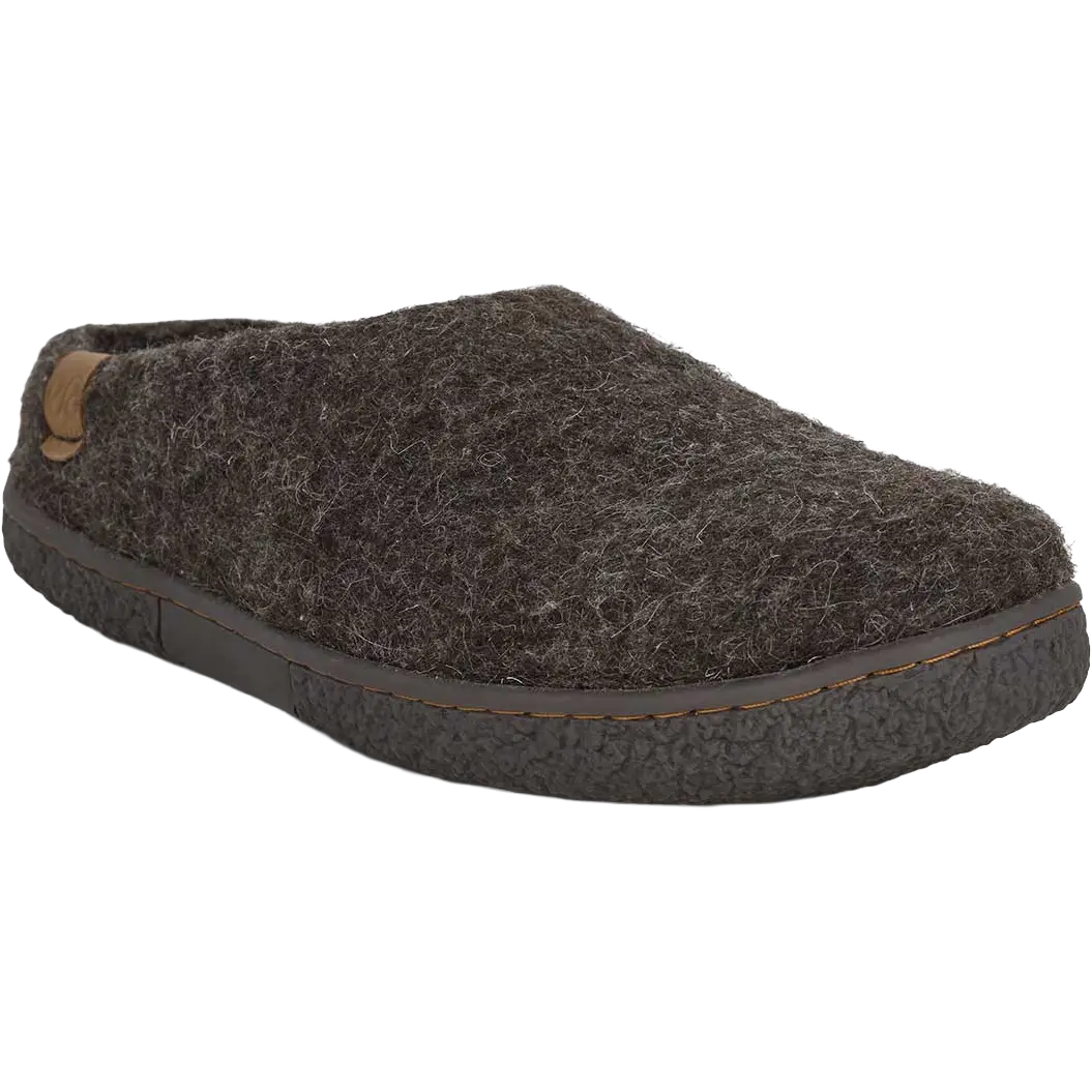 Green Comfort Tibet Wool Slipper hjemmesko - Brown - 37