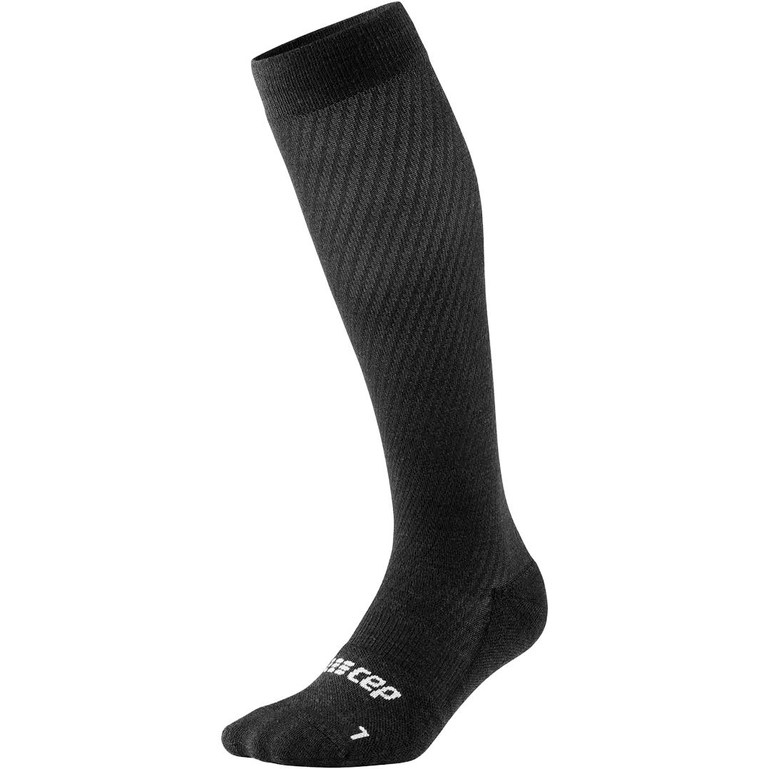 CEP Flight Socks Tall Women - Black - II - Uldsokker