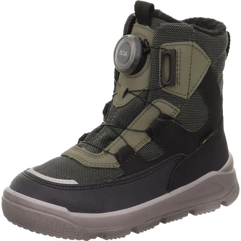 SuperFit Mars GTX Boa Kids vinterstøvler - Green - 34 - Vinterstøvler til børn