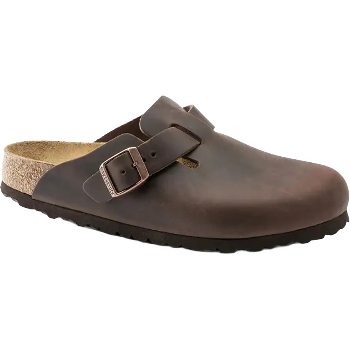 Birkenstock Boston Oiled Leather Narrow - Habana - 36 - Klipklapper
