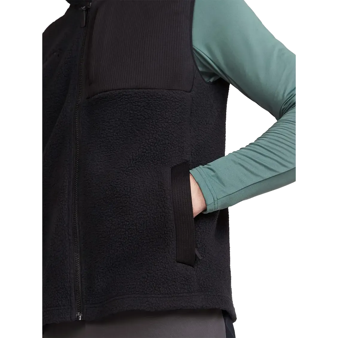 ADV Explore Pile Fleece Vest m/Logo Men