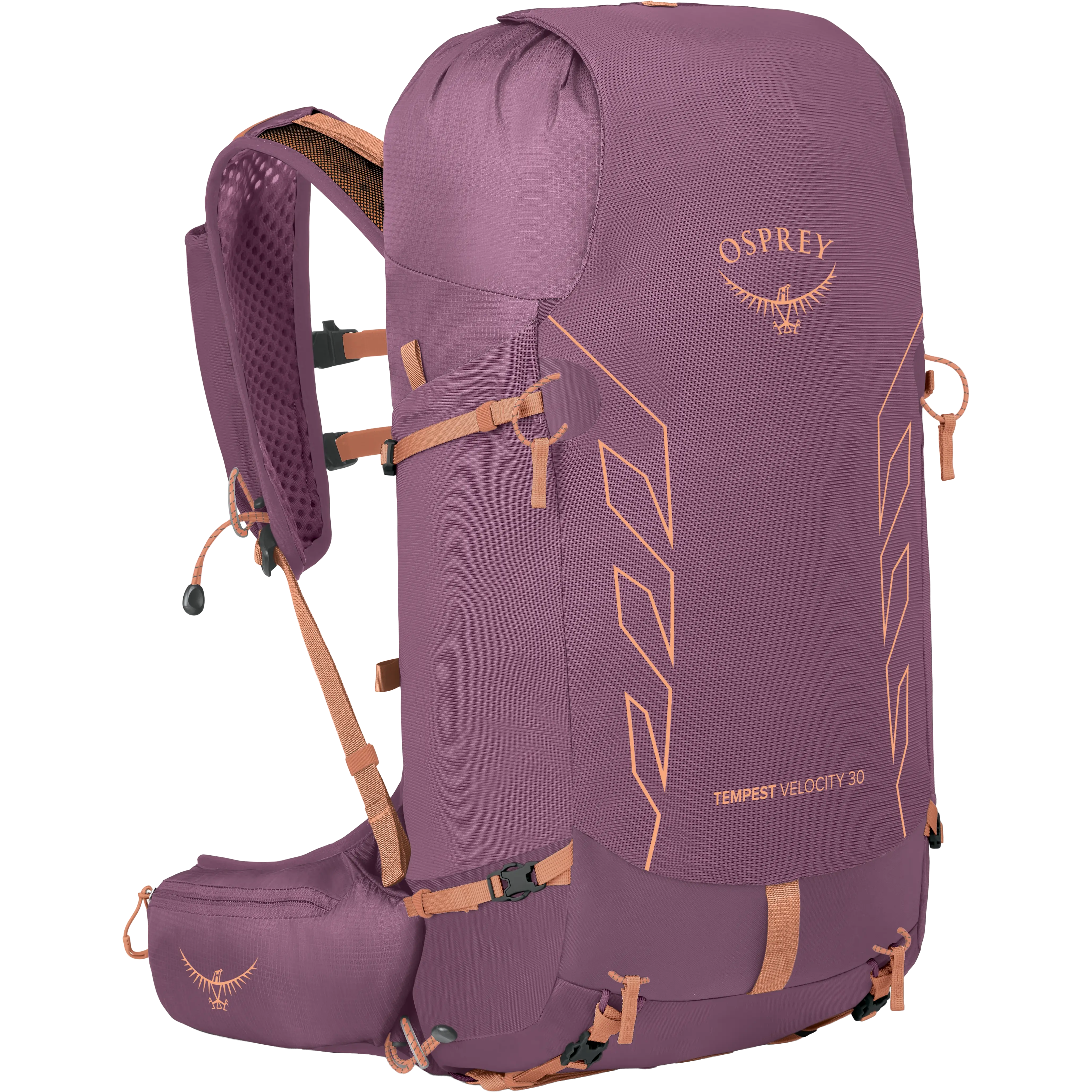 Osprey Tempest Velocity 30 løberygsæk - Pashmina Melon - XS/S - Løberygsække