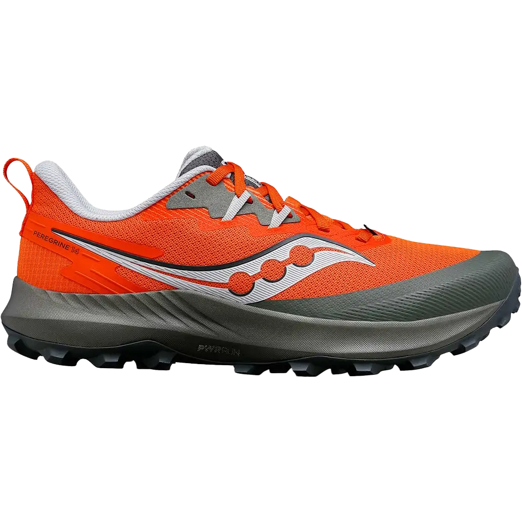 Saucony Peregrine 14 Men løbesko - Pepper/Bough - US8,5/UK7,5/42 - Trailsko
